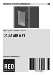 Red Heating DALIA AIR 6 S1 Handleiding Voor Installatie En Gebruik