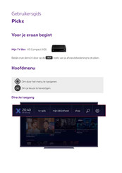 Proximus Mijn TV Box V5 Compact HD Gebruikersgids