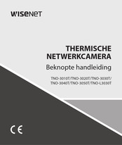 Wisenet TNO-3010T Handleiding