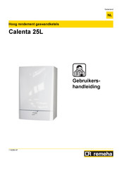 REMEHA Calenta 25L Gebruikershandleiding