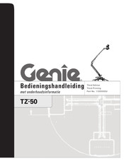 Genie TZ-50 Bedieningshandleiding