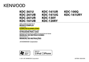 Kenwood KDC-161URY Gebruiksaanwijzing