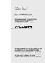 Clarion VRX868RVD Installatiehandleiding