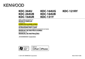 Kenwood KDC-164UB Gebruiksaanwijzing