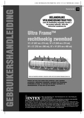 Intex Ultra Frame Gebruikershandleiding