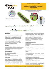 Govaplast Play GP100 Gebruikershandleiding