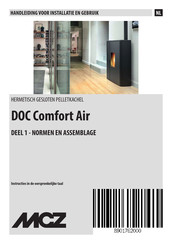 MCZ DOC Comfort Air Handleiding Voor Installatie En Gebruik