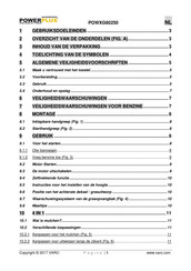Powerplus POWXG60250 Gebruikershandleiding