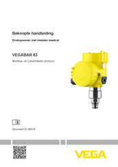 Vega VEGABAR 83 Beknopte Handleiding