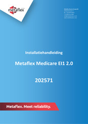 Metaflex Medicare EI1 2.0 Installatiehandleiding