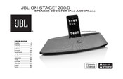 JBL ON TIME 200ID Gebruiksaanwijzing