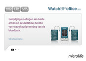 Microlife WatchBP office AFIB Gebruiksaanwijzing