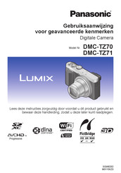 Panasonic Lumix DMC-TZ71 Gebruiksaanwijzing Voor Geavanceerde Kenmerken