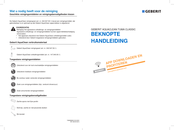 Geberit AQUACLEAN TUMA CLASSIC Handleiding