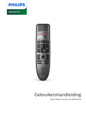 Philips SpeechMike Premium Air Gebruikershandleiding