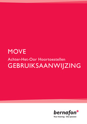 Bernafon MOVE 105 DM VC Gebruiksaanwijzing