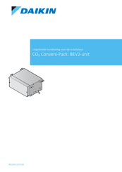 Daikin BEV2N112A7V1B Uitgebreide Handleiding Voor De Installateur