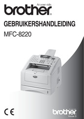 Brother MFC-8220 Gebruikershandleiding