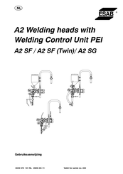 ESAB A2 SF Gebruiksaanwijzing