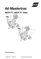 ESAB A6 Mastertrac Tandem Gebruiksaanwijzing