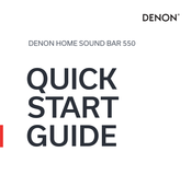 Denon 550 Snelstartgids