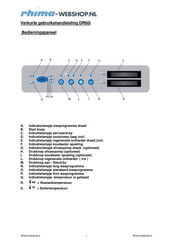 Rhima DR60i Gebruikershandleiding