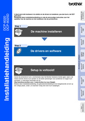 Brother DCP-8020 Installatiehandleiding
