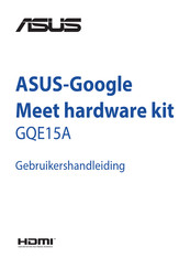 ASus GQE15A Gebruikershandleiding