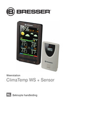 Bresser ClimaTemp WS + Sensor Handleiding