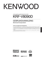 Kenwood KRF-V8090D Gebruiksaanwijzing