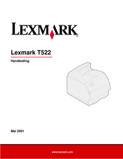 Lexmark T522 Handleiding