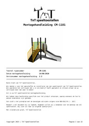 TNT CM-1101 Montagehandleiding