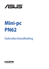 ASus PN62 Gebruikershandleiding