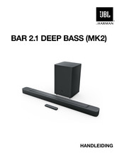 Harman JBL BAR 2.1 DEEP BASS MK2 Handleiding