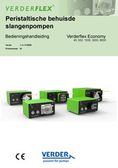 VERDER VERDERFLEX Economy 500 Bedieningshandleiding