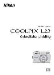 Nikon Coolpix L23 Gebruikshandleiding