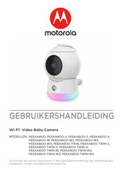 Motorola PEEKABOO TWIN-W3 Gebruikershandleiding