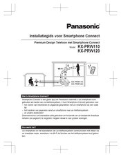 Panasonic KX-PRW110 Installatiegids