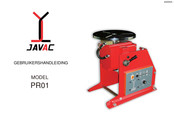 JAVAC PR01 Gebruikershandleiding