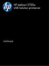 HP Jetdirect 2700w Installatiegids