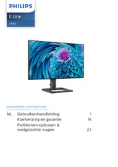 Philips 242E2 Gebruikershandleiding