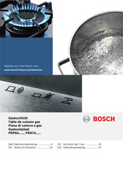 Bosch PRP6A Series Gebruiksaanwijzing