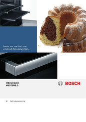 Bosch HBG76B6 0 Series Gebruiksaanwijzing