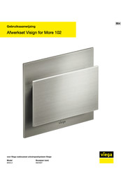 Viega Visign for More 102 8353.2 Gebruiksaanwijzing