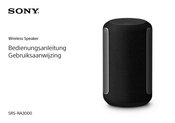 Sony SRS-RA3000 Gebruiksaanwijzing