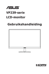 ASus VP239 Series Gebruikershandleiding