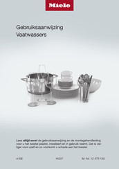 Miele G 7215 Gebruiksaanwijzing