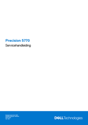 Dell Precision 5770 Servicehandleiding