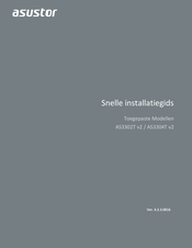 ASUSTOR AS3302T v2 Snelle-Installatiegids