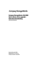 Compaq StorageWorks SSL2000 Series Gebruikershandleiding